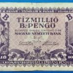 1946 -os 10.000.000 TÍZMILLIÓ B.-Pengő ropogós papírú bankó !! VF (L1865) fotó