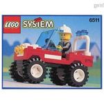 Lego Classic Town Fire - 6511 Tűzoltó autó készlet fotó