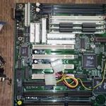 RETRO PC alkatrész - alaplap - SOCKET 7 - ACORP - 5VX32 + PENTIUM S 133 MHz + RAM fotó