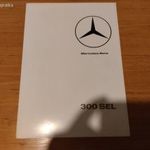 régi retró 1966-os mercedes 300SEL plakát és prospektus egyben, hibátlan. fotó