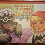 Piroska és a Farkas!! TÉRBELI MESE KÖNYV KUbasta 1981 RITKA!! fotó