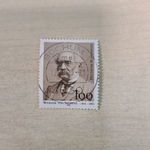 NSZK bélyeg: Werner von Siemens halálának századik évfordulója 1992 fotó