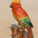 PORCELÁN PAPAGÁJ, POESSNECK 1900 körül (281066) fotó
