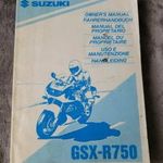 Suzuki GSX-R750 1995 használati utasítás fotó