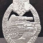 Páncélos Rohamjelvény / Panzer Sturmabzeichen -"pillow crimp" fotó