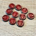 10 darab H0 - 1: 87 küllős kerék 15 mm fém csappal 2 változat fotó