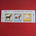 Magyar postatiszta csikok egységárban É-1 fotó