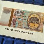 2000 Forint - Millennium - Aranyszálas Millenniumi 2000Ft UNC fotó