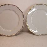 Zsolnai porcelán tányér 2db fotó