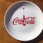 Coca Cola tányér Coke acropal fotó