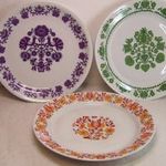 Alföldi porcelán 3db falitányér fotó