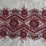 Szép Buzsáki díszpárna vászon alapon 55 x 36 cm fotó