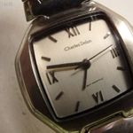 CHARLES DELON FÉRFI KARÓRA QUARTZ SZERKEZETTEL JÓL LÁTHATÓ MŰKÖDŐKÉPES SZERKEZETTEL fotó
