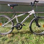 BTWIN ROCKRIDER Gyerek MTB kerékpár, 20", 6-9 éves korig, fehér fotó