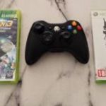 Xbox 360 eredeti controller + játékok FÉLÁRON EGYBEN! ( Olvass leírást) fotó