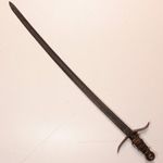 Antik gyerek kard (73 cm penge 61 cm) fotó