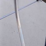 szamuráj kard japán kard katana nem diszkard 96 cm hosszú. Acél penge fotó