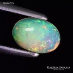 0.47ct ~7x5mm Elképesztően Gyönyörű, Varázslatos Etióp Opál Ékkő (nemesopál) fotó