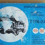 Weimar T174-2A alkatrész katalogus. fotó