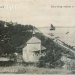 Fonyód-fürdő, Béla-telep részlet a kápolnával kl. fotó