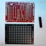 LED-es Spektrum Analizátor-nyáklap+vezérlő IC - LED Spectrum Analyzer PCB board, Controller IC fotó