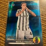 2022-23 Topps Stadium Club Chrome - Nicolo Fagioli RC - Aqua Wave - Juventus fotó