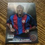 Topps Stadium Club Chrome - Patrick Kluivert - FC Barcelona fotó