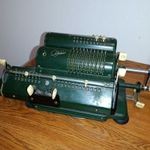 Tesztelt! Schubert Germany Német antik mechanikus számológép retro vintage fotó