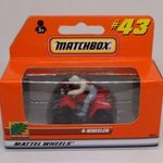 Matchbox [#43] 4-Wheeler [piros] fotó