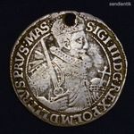 1623 ??? III. ZSIGMOND 1/4 TALLÉR EREDETI EZÜST ÉRME ! fotó