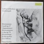 Beethoven / Dieter Zechlin – Klaviersonate F-moll, G-dur, Es-dur, vinyl, LP, bakelit, stereo fotó