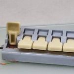 KJ59 1 db H0 1: 87 Busch 5901 közúti közlekedési lámpa + kapcsolópult - vezérelhető fotó