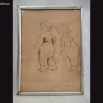 X406 Művészi gyermek ábrázolások 1947 fotó