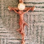AGANCS FESZÜLET FARAGOTT KRISZTUSSAL, 30 CM TRÓFEA VADÁSZ EKOR fotó