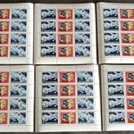 1969. SZOJUZ 4-5 ** Mind a 6 féle fogazás variáció Ritka így egyben Kat.ár.- 6000.-Ft fotó
