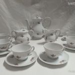 Zsolnay porcelán kávés / mokkás készlet - 6 személyes fotó