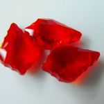 Barokk csiszolt kristály, 22 x 15 x 7 mm db fotó