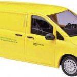 Busch 51177 H0 Személygépkocsi modell Mercedes Benz Vito, DHL Electric fotó