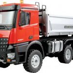Amewi 22684 Mercedes-Benz Arocs Kipper 6x6 rot 1: 14 Elektro RC funkció modell RtR fotó