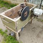 Elektromos kukoricamorzsoló gép fotó