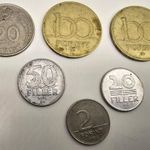 Régi magyar pénzérmék érem pénzérme fillér forint fotó