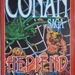 CONAN SAGA 2/4. SZÁM - CONAN, MEGTORLÓ KÉPREGÉNNYEL, KÉPREGÉNY MAGAZIN !!! fotó