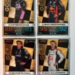 2023 Topps Turbo Attax F1 limited gold 4db. kártya. fotó