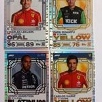 2024 Topps Turbo Attax F1 Limited 4db kártya. fotó