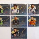 2024 Topps Turbo Attax F1 7db signature style kártya egyben. fotó