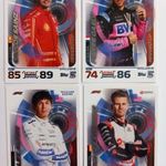 2024 Topps Turbo Attax F1 MGA 4db kártya. fotó