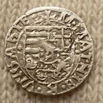 Hunyadi Mátyás(1458-1490)extra dénár K-P rozetta Ag 0, 45 g. fotó