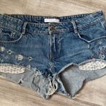 ZARA rövid farmer short rövid szagatott M/L fotó