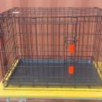 Kong kutya cica kisállat ketrec kutyakennel kennel 75x48cm és 53cm új elől felül nyitható zárható fotó