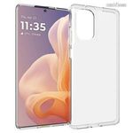 Szilikon védő tok / hátlap - ÁTLÁTSZÓ - MOTOROLA Moto G85 / S50 Neo fotó